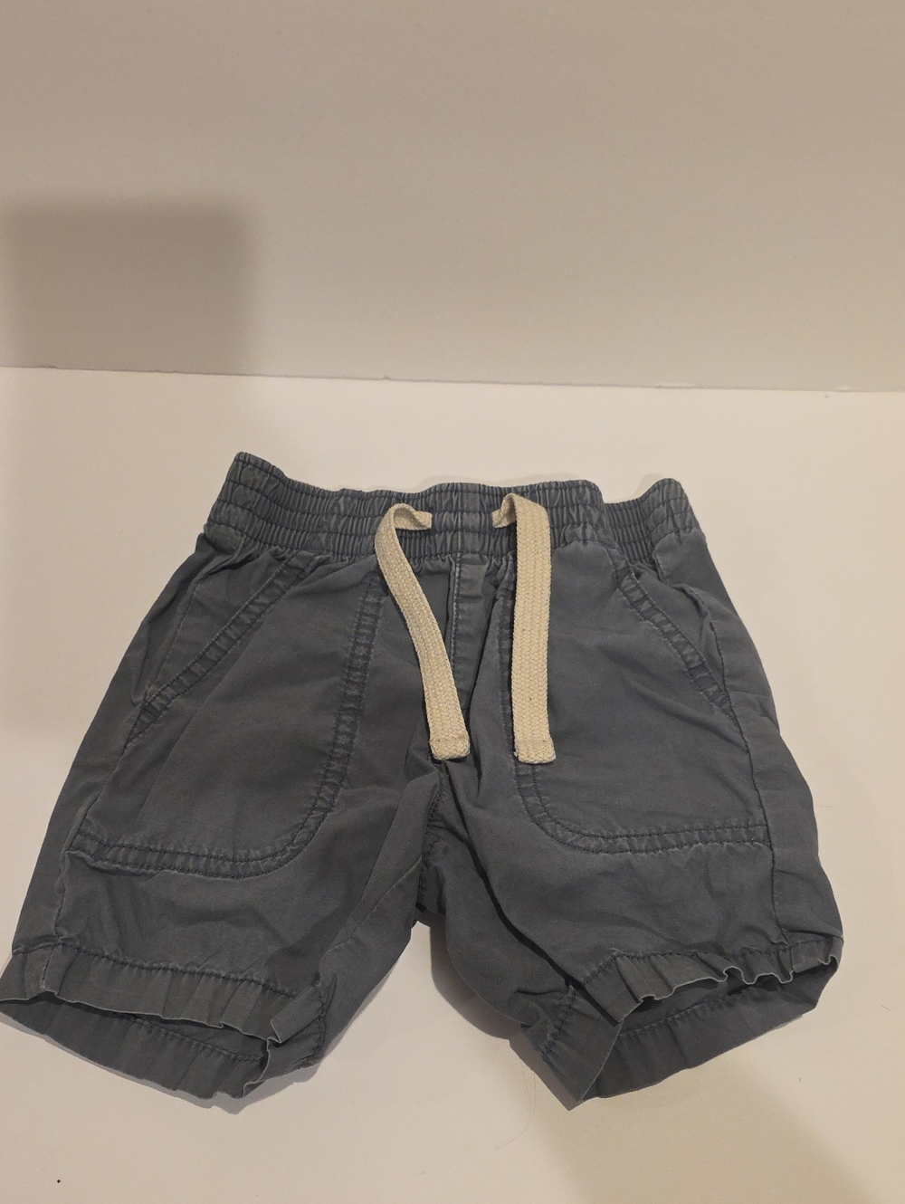 Old Navy 12-18m Grey Elastic-Waist Kids Shorts